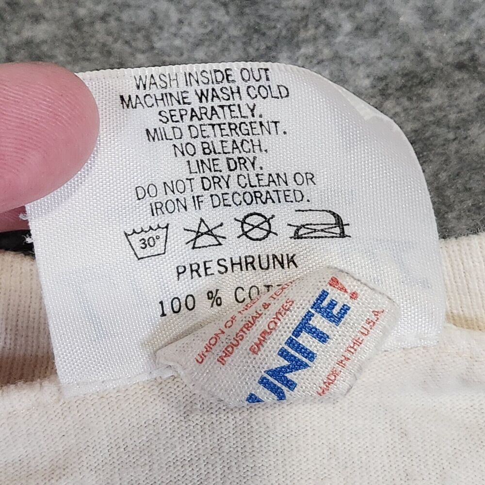 VTG NPMHU National Postal Mailhandlers Union Mens XL‎ USA Single Stitch T Shirt - Picture 6 of 12